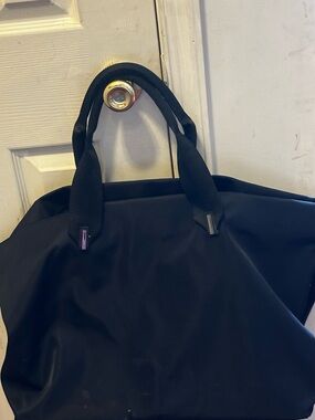 Ted Baker Black Nylon Tote with Top Handles